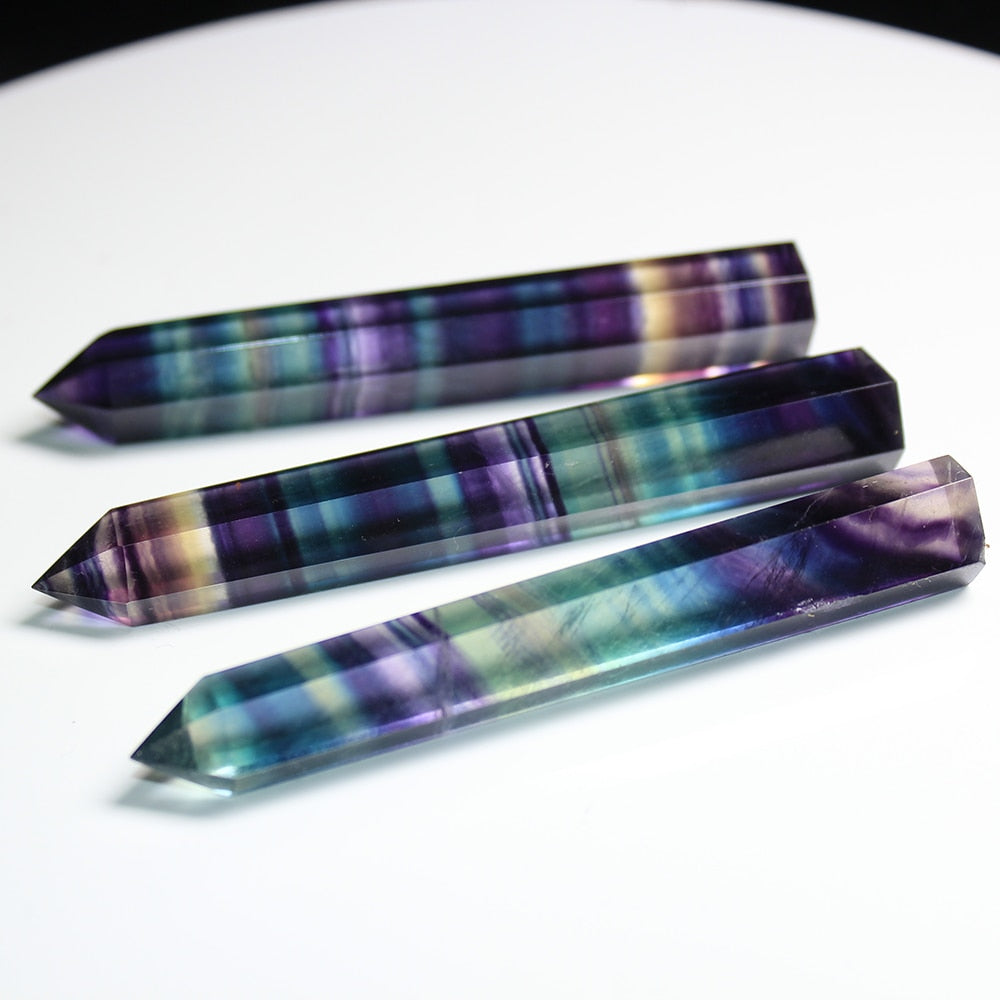 Natural Fluorite Crystal Point