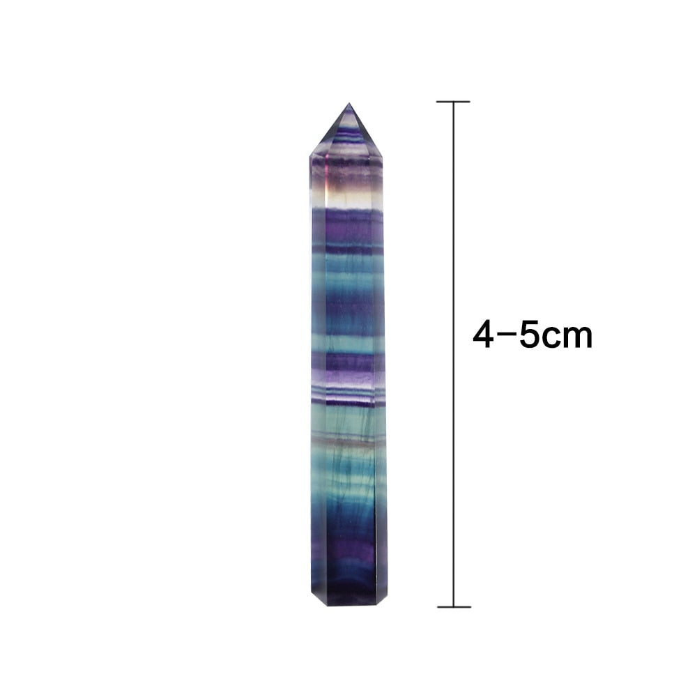 Natural Fluorite Crystal Point