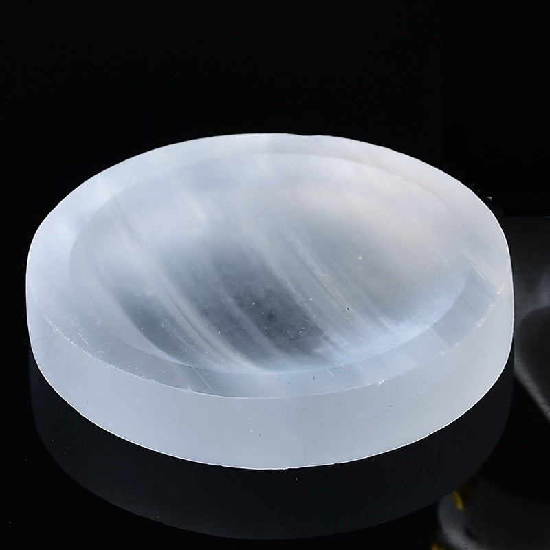 Natural Selenite Charging Plate